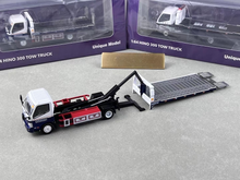 Load image into Gallery viewer, UM 1:64 Rothmans 300 HINO Dutro Mk2 Flatbed Tow Truck Model Diecast Metal Car