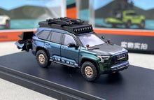 Load image into Gallery viewer, GCD 1:64 Green Sequoia XK80 ORV Motorboat Bike Model Diecast Metal Car New Collection