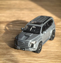 Load image into Gallery viewer, Masdi 1:64 Gray LC300 Land Cruiser ORV SUV Sports Model Diecast Metal Car New Collection