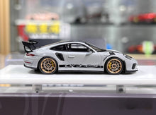 Load image into Gallery viewer, 1:64 CL Gray 911 GT3 RS 991.2 Racing Sports Model Diecast Resin Car New Collection