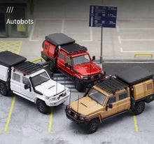 Load image into Gallery viewer, Autobots 1:64 Land Cruiser J70 LC79 Pickup Crew Cab Model Diecast Metal Car