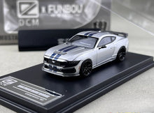 Load image into Gallery viewer, DCM 1:64 Silver Mustang S650 Coupe Sports Model Diecast Metal Car New Collection