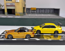 Load image into Gallery viewer, 1:64 JDM Comic Initial D Miata MX5 Evo7 Lancer Model Diecast Metal Car New