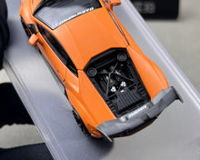 Load image into Gallery viewer, King 1:64 Matte Orange Huracan Widebody Sports Model Diecast Metal Car New Collection