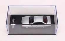Load image into Gallery viewer, RM 1:64 1989 Silver Black 100 C3 Sedan Classic Model Diecast Metal Car New Collection