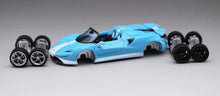 Load image into Gallery viewer, CM 1:64 Blue Elva Super Racing Sports Model Toy Diecast Metal Car Box