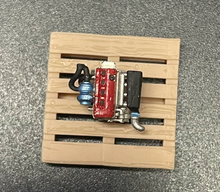 Load image into Gallery viewer, 1:64 JDM 3D F20C VTEC Engine Garage Mechanic Display Model Resin For Car New