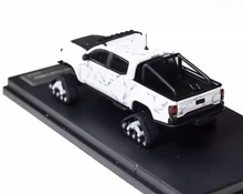 Load image into Gallery viewer, GCD 1:64 White Tacoma Pickup Truck Snow Sports Model Diecast Metal Car New Collection