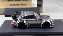 Load image into Gallery viewer, Star 1:64 Titanium Silver RWB 964 GT Racing Sports Model Diecast Metal Car New Collection