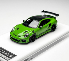Load image into Gallery viewer, 1:64 CL Green GT3 RS 991.2 Racing Sports Model Diecast Resin Car New Collection