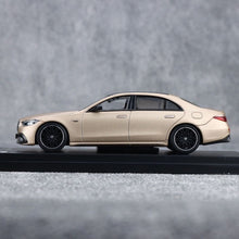 Load image into Gallery viewer, AR 1:64 Gold Benz AMG S63 E Performance Sports Model Diecast Metal Car New Collection