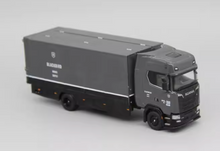 Load image into Gallery viewer, GCD 1:64 Grey Scania S730 Enclosed Double Deck Tow Truck Model Diecast Metal