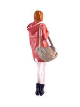 Load image into Gallery viewer, 1:64 Painted Figure Model Miniature Resin Diorama Baseball Jacket Man Pink Lady