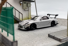 Load image into Gallery viewer, YM 1:64 JDM RX7 FD Widebody Racing Sports Model Diecast Resin Car New