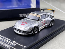 Load image into Gallery viewer, SW 1:64 Silver RWB 993 Heavenly #89 Sports Model Diecast Metal Car BN