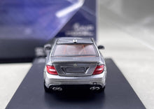 Load image into Gallery viewer, King 1:64 Gray C63 AMG W204 Sedan Sports Model Diecast Metal Car New Collection