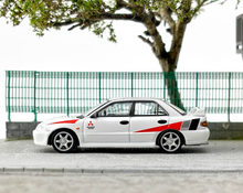 Load image into Gallery viewer, Tarmac 1:64 White Lancer RS EVO Evolution Sports Model Diecast Metal Car New Collection
