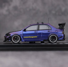 Load image into Gallery viewer, IHCM 1:64 Purple Carbon Lancer EVO 9 IX GSR Sports Model Diecast Metal Car New Collection