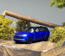 Load image into Gallery viewer, LCD 1:64 Blue Range Rover SUV Sports Model Diecast Metal Car New Collection