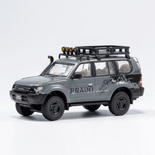 Load image into Gallery viewer, GCD 1:64 Gray Land Cruiser LC90 Prado Off Road SUV Model Diecast Metal Car