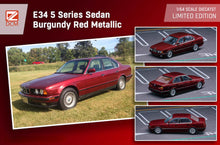 Load image into Gallery viewer, DCM Red 1:64 E34 5 Series 520i Classic Sedan Model Diecast Metal Car New