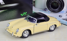 Load image into Gallery viewer, WELLY 1:24 356A Speedster Racing Sports Classic Model Diecast Metal Car