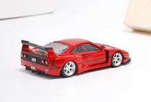 Load image into Gallery viewer, Top Art 1:64 Red F40 LBWK Racing Sports Model Diecast Metal Car New Collection