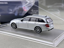 Load image into Gallery viewer, King 1:64 Silver C63 AMG Estate S204 W204 Wagon Model Diecast Metal Car New Collection