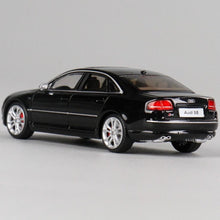 Load image into Gallery viewer, JKM 1:64 Black S8 D3 Sedan Sports Model Diecast Metal Car New Collection