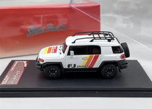 Load image into Gallery viewer, SH 1:64 White FJ Cruiser Off Road SUV Sports Model Diecast Metal Car New Collection