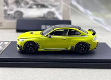 Load image into Gallery viewer, FX 1:64 Yellow M2 G87 Attack Coupe Sports Model Diecast Metal Car New Collection