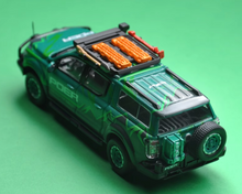 Load image into Gallery viewer, XCARTOYS 1:64 Green POER Pickup Truck Off Road Model Diecast Metal Car New