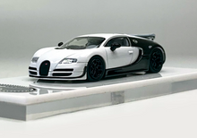 Load image into Gallery viewer, Mortal 1:64 White Carbon Veyron SS Racing Sports Model Diecast Metal Car New Collection