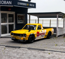 Load image into Gallery viewer, Inno 1:64 Yellow Sunny HAKOTORA Pickup Truck Sport Model Diecast Metal CarNew