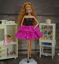 Load image into Gallery viewer, Barbie Doll Clothes 11.5" Girl Party Wear Fashion Outfits Wedding Short Dress Gowns