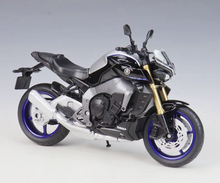 Load image into Gallery viewer, WELLY 1:12 Black MT-10 SP Sports Model Motorcycle Bike Diecast ABS New Collection