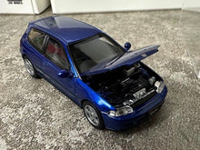 Load image into Gallery viewer, LCD 1:64 JDM Blue EG6 Civic SIR Hatchback Sports Model Diecast Metal Car New