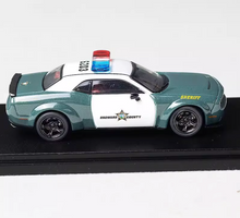 Load image into Gallery viewer, FW 1:64 Police Sheriff SRT Hellcat Muscle Sports Model Diecast Metal Car BN