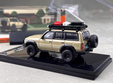 Load image into Gallery viewer, GCD 1:64 Beige Land Cruiser LC80 ORV Sports Model Diecast Metal Car New Collection