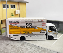 Load image into Gallery viewer, Microturbo 1:64 LB Flatbed Container Truck Model Diecast Metal Car