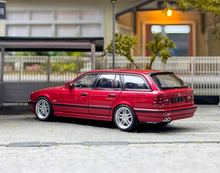 Load image into Gallery viewer, Mortal 1:64 Red E34 Touring Wagon Standard Sports Model Diecast Metal Car New Collection