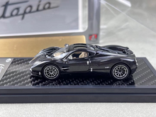 Load image into Gallery viewer, LCD 1:64 Black Carbon Utopia Racing Sports Coupe Model Diecast Metal Car New Collection