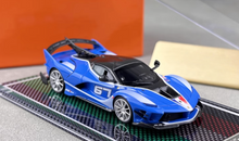 Load image into Gallery viewer, U2 1:64 Blue FXXK EVO #67 Super Racing Sports Model Diecast Resin Car New Collection