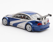 Load image into Gallery viewer, DCM 1:64 Blue M3 E46 GTR Coupe Fast Sports Model Diecast Metal Car Box New