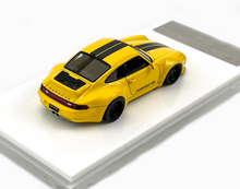Load image into Gallery viewer, MY64 1:64 Yellow Gnuther Werks 911 400R Sports Model Diecast Resin Car New Collection