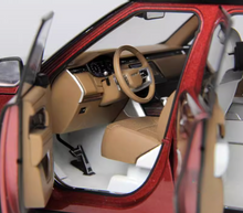 Load image into Gallery viewer, LCD 1:18 Red 2022 Range Rover SV SUV Sports Model Diecast Metal Car New Collection