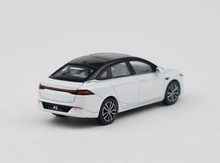 Load image into Gallery viewer, XCARTOY 1:64 White Xpeng P5 EV Sedan Sports Model Diecast Metal Car New Collection