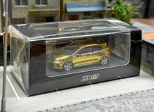 Load image into Gallery viewer, Zoom 1:64 Plating Gold VW Golf 7R VII GTI Sports Model Diecast Metal Car New Collection