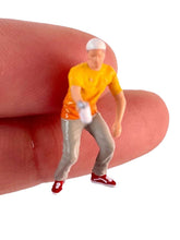 Load image into Gallery viewer, 1:64 Painted Figure Model Miniature Resin Diorama Camera Man Cute Girl Boy Sand