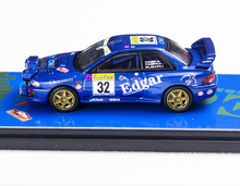 Load image into Gallery viewer, Fine 1:64 Blue #32 GC8 WRC Rally Sports Diecast Model Metal Car New Collection